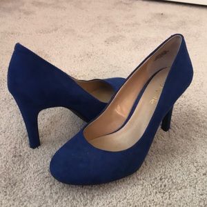 Blue heels